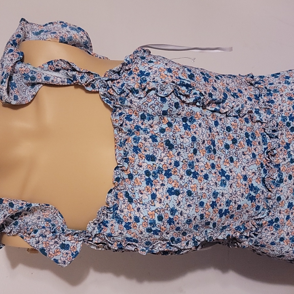 NWT B. Darlin bold floral dress sz 7/8 - Picture 2 of 6